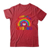Gay Pride I'm Proud Of You Free Auntie Hugs Rainbow LGBT Shirt & Tank Top | siriusteestore