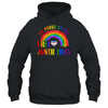 Gay Pride I'm Proud Of You Free Auntie Hugs Rainbow LGBT Shirt & Tank Top | siriusteestore
