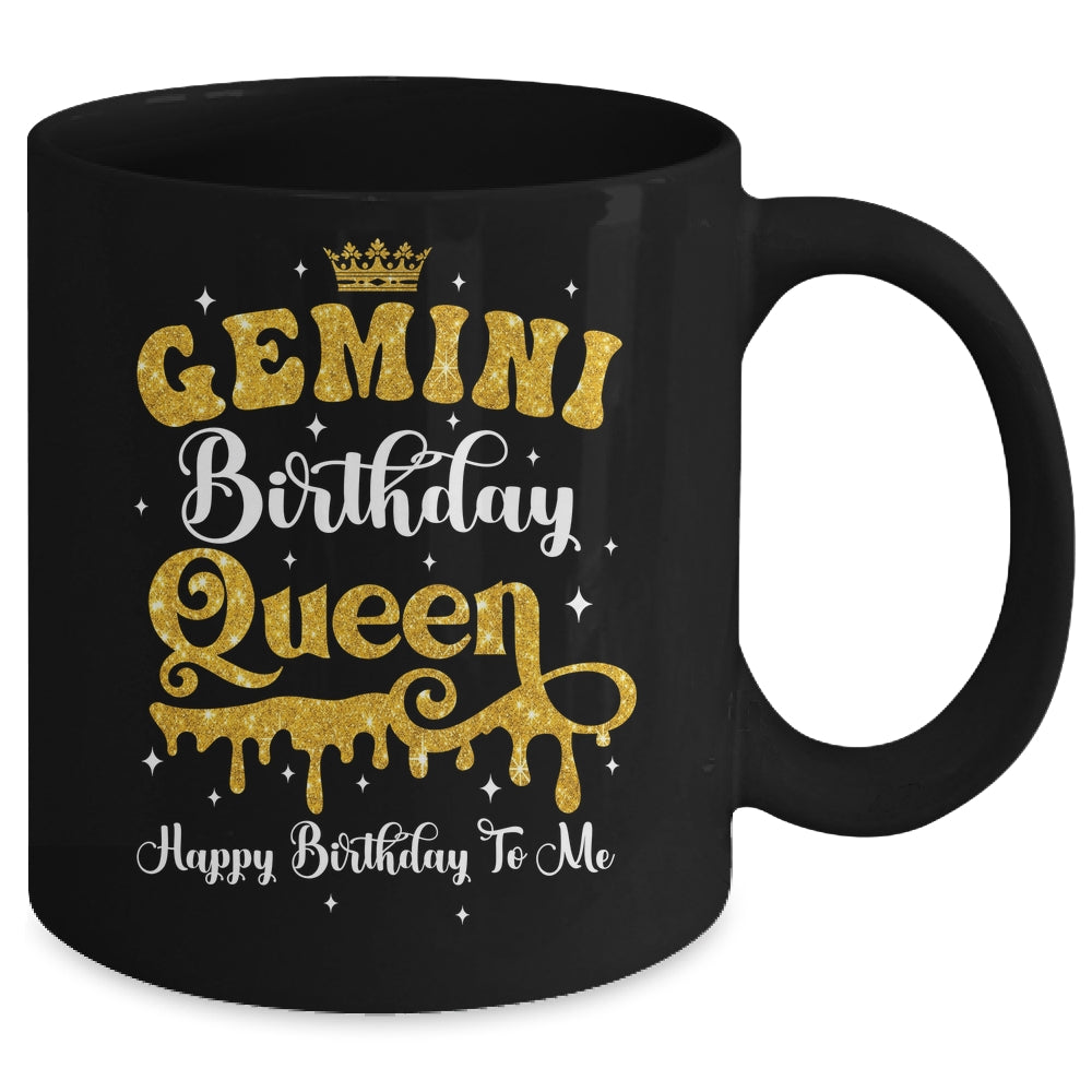 Gemini Birthday Queen Happy Birthday To Me Women Mug | siriusteestore