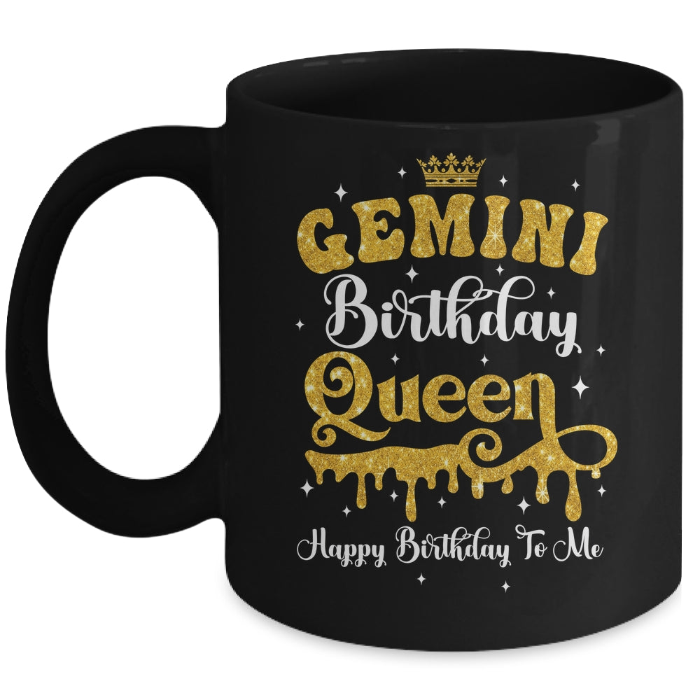 Gemini Birthday Queen Happy Birthday To Me Women Mug | siriusteestore