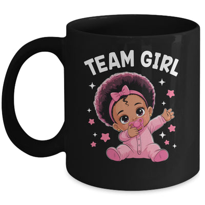 Gender Reveal Party Team Girl Baby Announcement Mug | siriusteestore