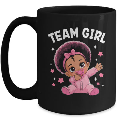 Gender Reveal Party Team Girl Baby Announcement Mug | siriusteestore