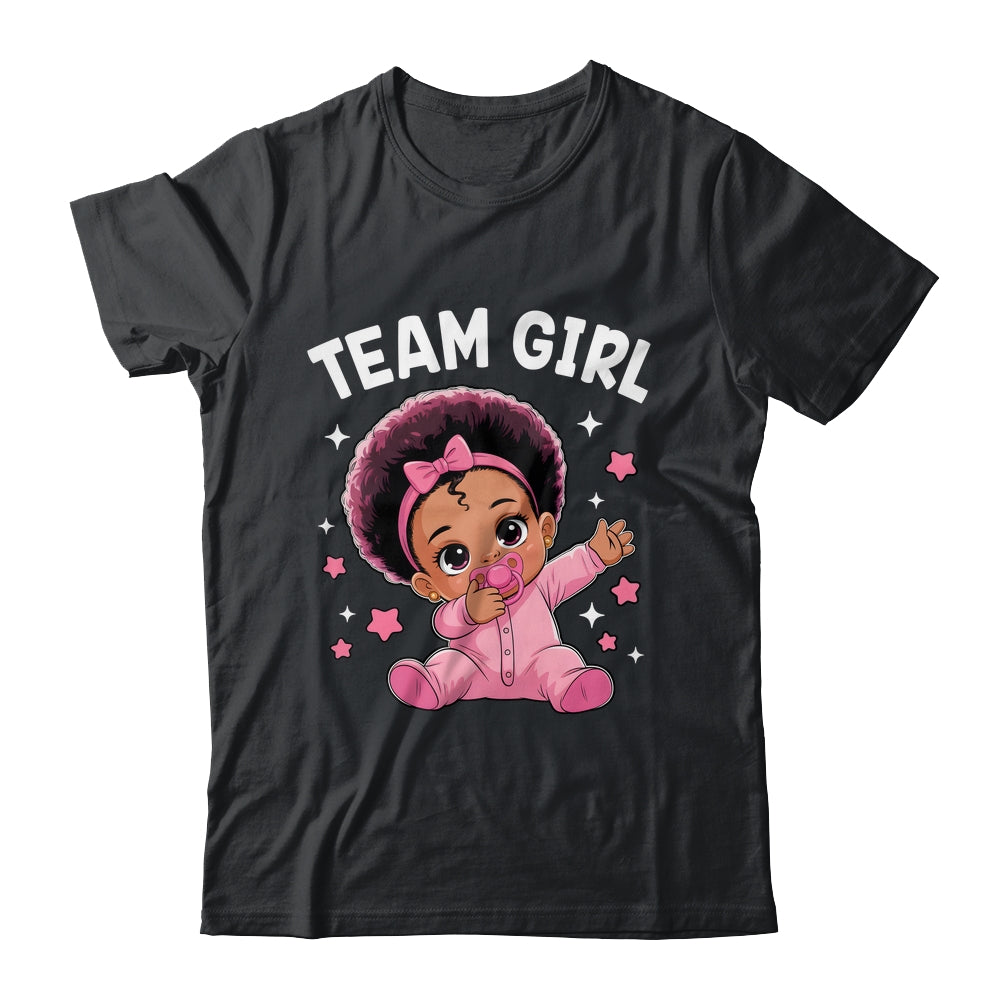 Gender Reveal Party Team Girl Baby Announcement Shirt & Tank Top | siriusteestore