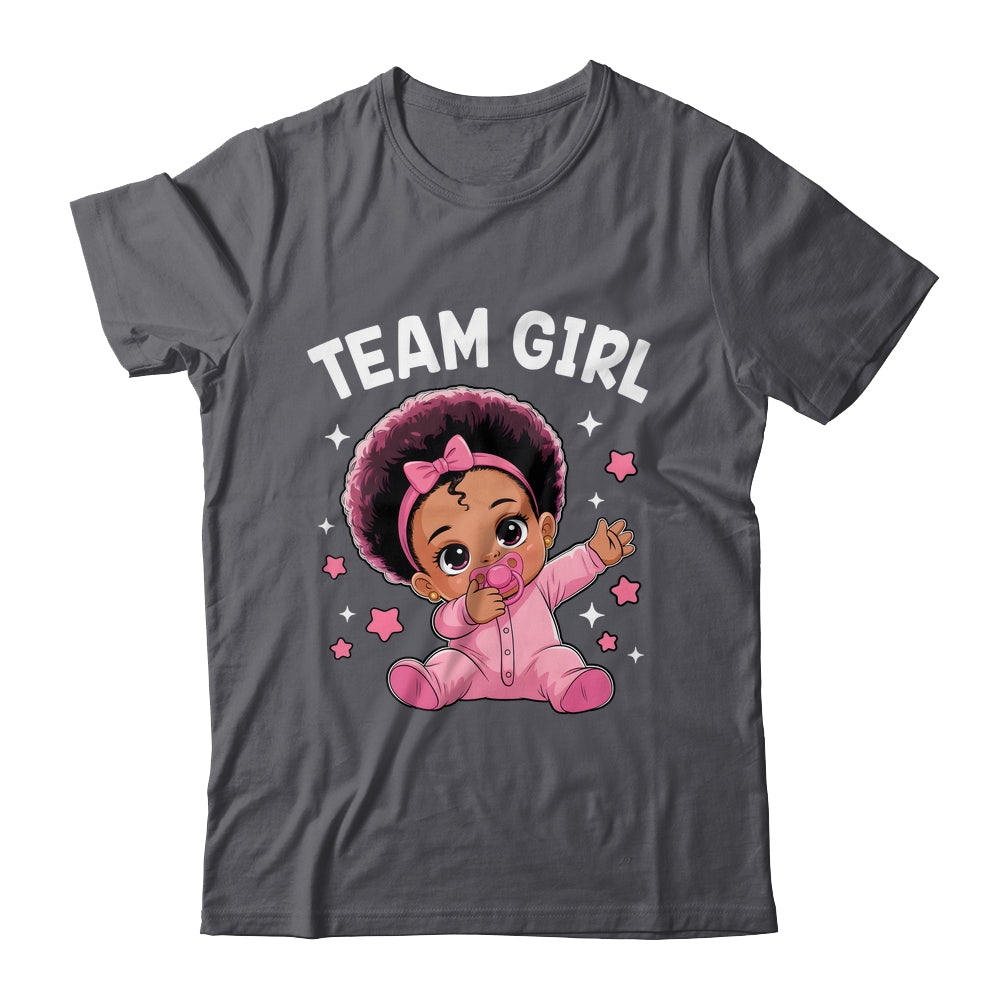 Gender Reveal Party Team Girl Baby Announcement Shirt & Tank Top | siriusteestore