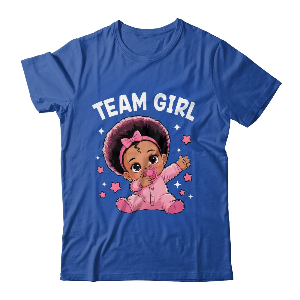 Gender Reveal Party Team Girl Baby Announcement Shirt & Tank Top | siriusteestore
