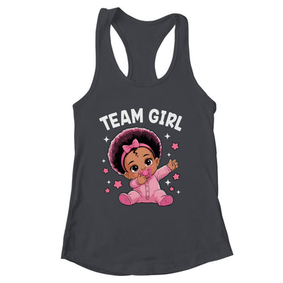Gender Reveal Party Team Girl Baby Announcement Shirt & Tank Top | siriusteestore