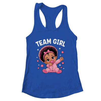 Gender Reveal Party Team Girl Baby Announcement Shirt & Tank Top | siriusteestore