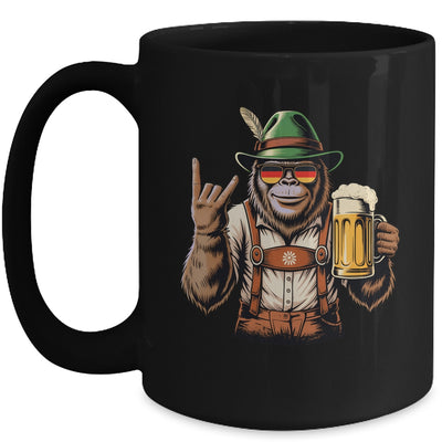 German Bigfoot Sasquatch Beer Lederhose Funny Oktoberfest Mug | siriusteestore