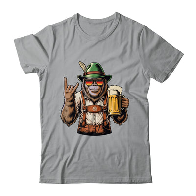 German Bigfoot Sasquatch Beer Lederhose Funny Oktoberfest Shirt & Hoodie | siriusteestore