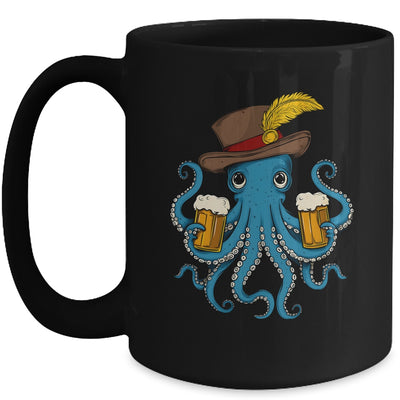 German Octopus Oktoberfest Funny Bavarian Festival Men Women Mug | siriusteestore