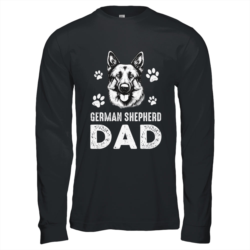 German Shepherd Dad Dog Lover Father's Day Shirt & Hoodie | siriusteestore