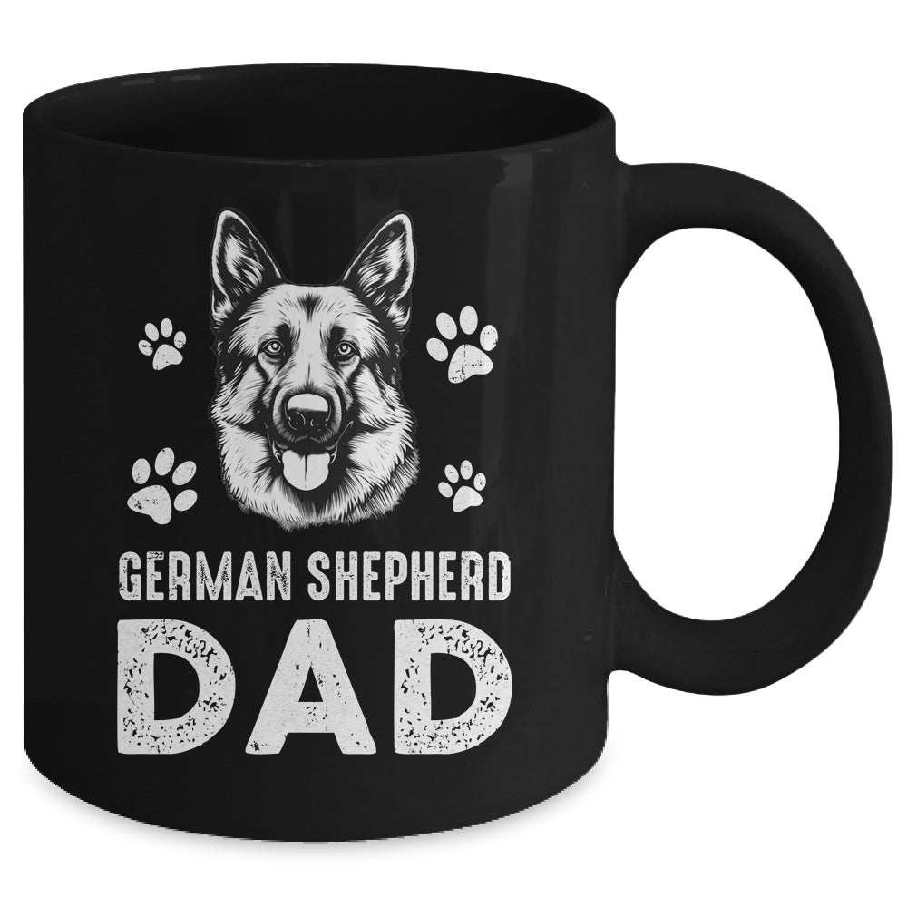 German Shepherd Dad Dog Lover Father's Day Mug | siriusteestore