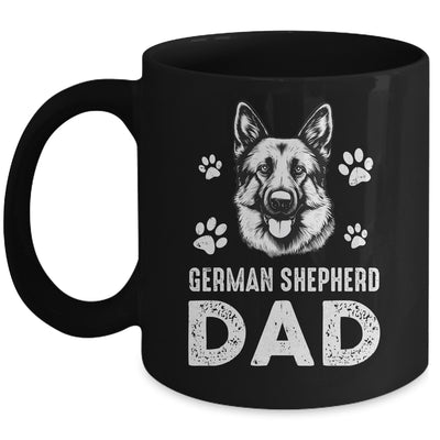 German Shepherd Dad Dog Lover Father's Day Mug | siriusteestore
