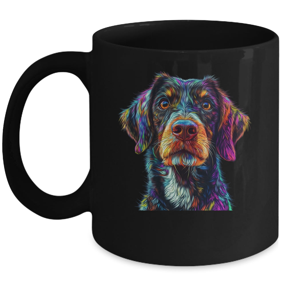 German Shorthaired Pointer Dog Colorful Face Dog Lover Men Women Mug | siriusteestore