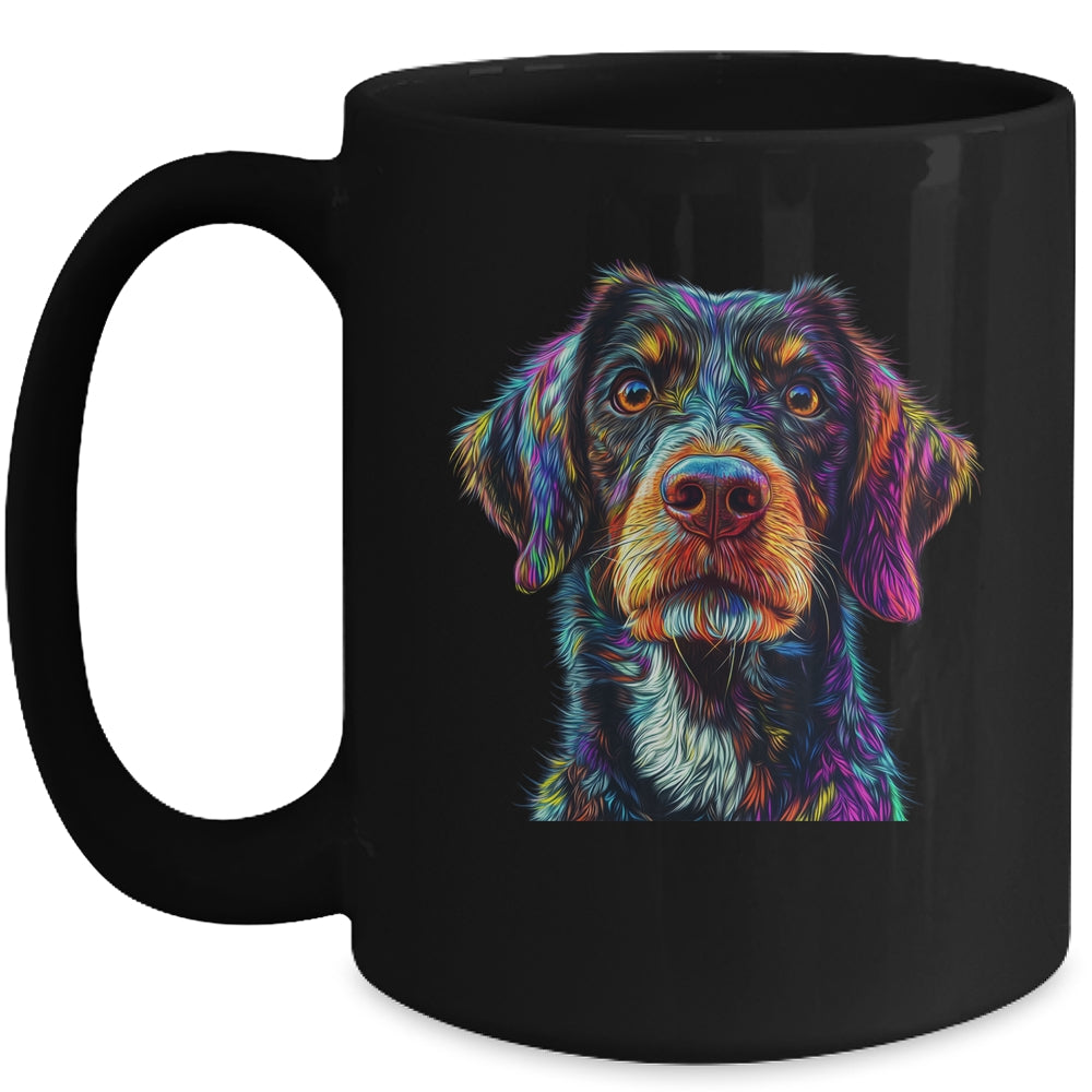 German Shorthaired Pointer Dog Colorful Face Dog Lover Men Women Mug | siriusteestore