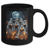 Ghost Book Reading Halloween Teachers Books Lover Women Men Mug | siriusteestore