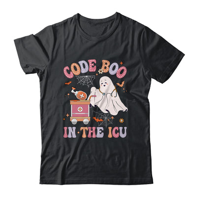 Ghost Code Boo In The ICU Nursing Nurse Halloween Costume Shirt & Hoodie | siriusteestore