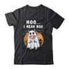 Ghost Cow Moo I Mean Boo Halloween Funny Cow Lover Shirt & Sweatshirt | siriusteestore