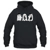 Ghost Holding Black Cat Funny Halloween Cat Lovers Women Shirt & Hoodie | siriusteestore