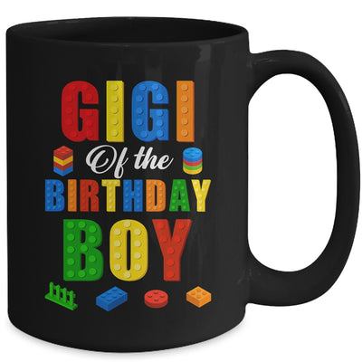 Gigi Birthday Boy Master Builder Building Bricks Blocks Mug | siriusteestore