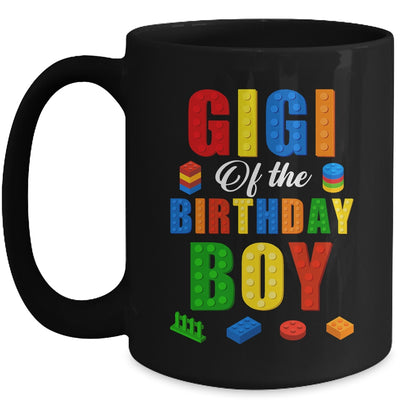 Gigi Birthday Boy Master Builder Building Bricks Blocks Mug | siriusteestore
