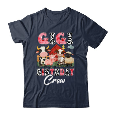 Gigi Birthday Crew Farm Cow Birthday Boy Girl Family Shirt & Hoodie | siriusteestore