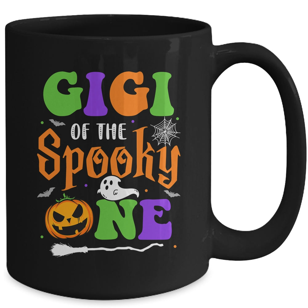 Gigi Halloween 1st Birthday Boy Matching Family Spooky One Mug | siriusteestore
