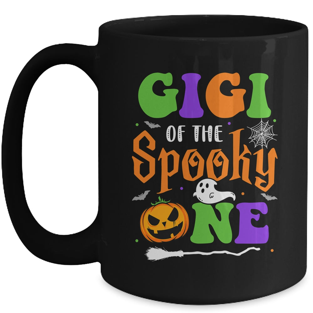Gigi Halloween 1st Birthday Boy Matching Family Spooky One Mug | siriusteestore