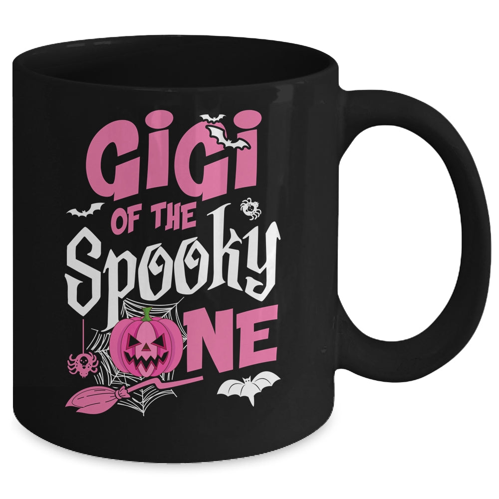 Gigi Halloween 1st Birthday Girl Matching Family Spooky One Mug | siriusteestore