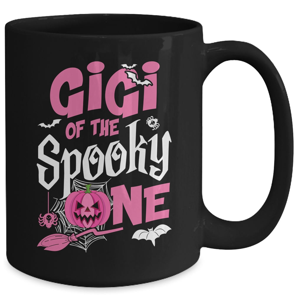Gigi Halloween 1st Birthday Girl Matching Family Spooky One Mug | siriusteestore