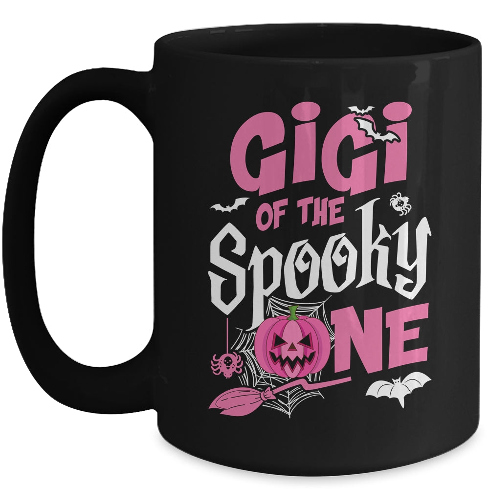 Gigi Halloween 1st Birthday Girl Matching Family Spooky One Mug | siriusteestore