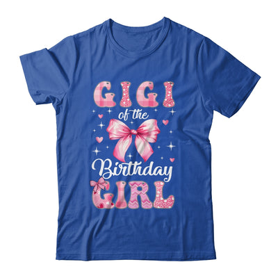 Gigi Of Birthday Girl Coquette Bow Matching Family Shirt & Hoodie | siriusteestore