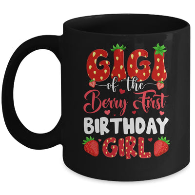 Gigi Of The Berry First Birthday Of Girl Strawberry Mug | siriusteestore