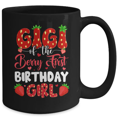 Gigi Of The Berry First Birthday Of Girl Strawberry Mug | siriusteestore