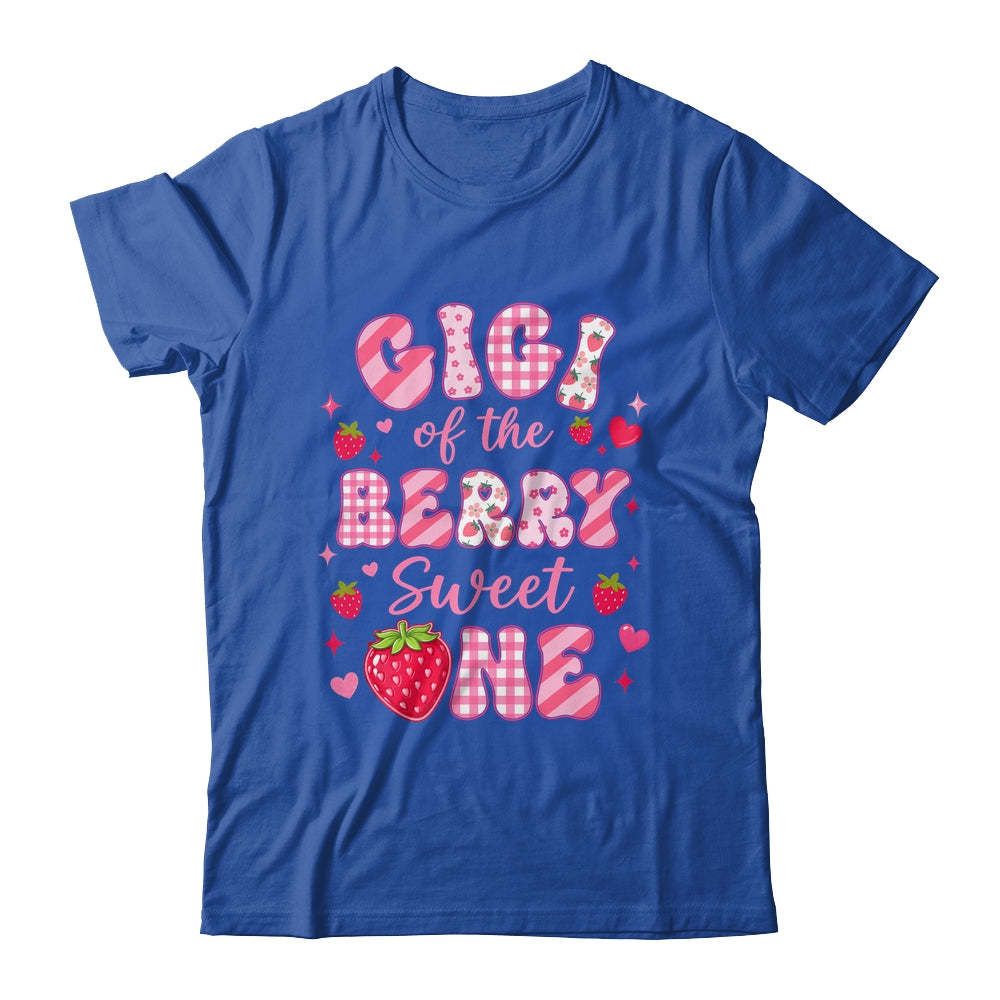 Gigi Of The Berry Sweet One Strawberry First Birthday Shirt & Hoodie | siriusteestore