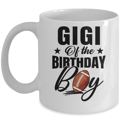 Gigi Of The Birthday Boy Football 1st Birthday Party Mug | siriusteestore
