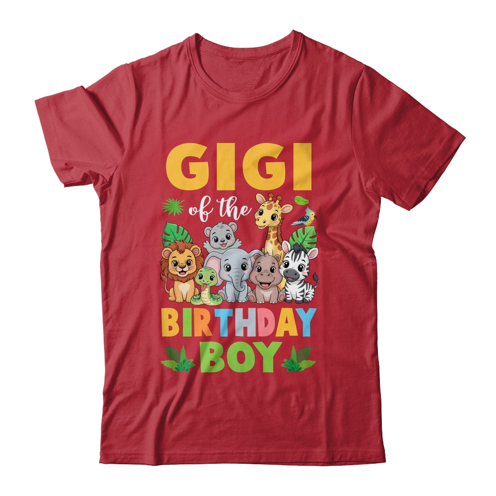 Gigi Of The Birthday Boy Kids Safari Jungle Animal Shirt & Hoodie | siriusteestore