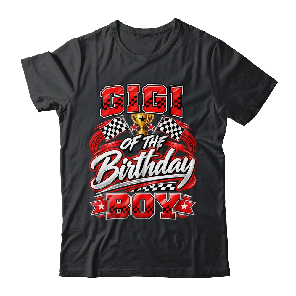 Gigi Of The Birthday Boy Race Car Family Pit Crew Shirt & Hoodie | siriusteestore