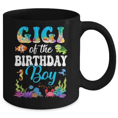 Gigi Of The Birthday Boy Sea Fish Ocean Aquarium Party Mug | siriusteestore