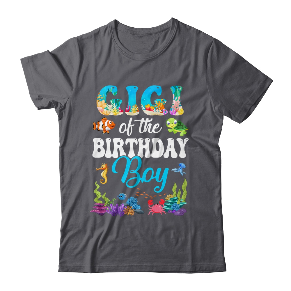 Gigi Of The Birthday Boy Sea Fish Ocean Aquarium Party Shirt & Hoodie | siriusteestore