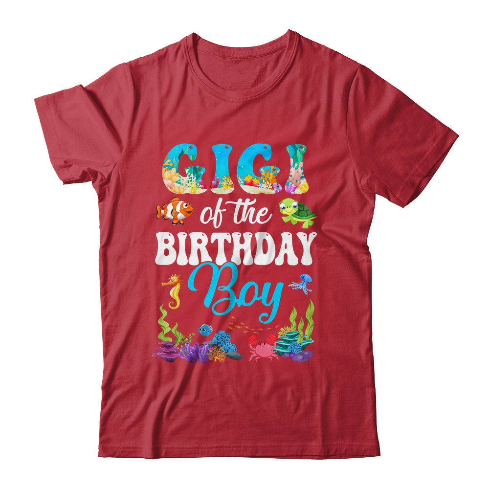 Gigi Of The Birthday Boy Sea Fish Ocean Aquarium Party Shirt & Hoodie | siriusteestore