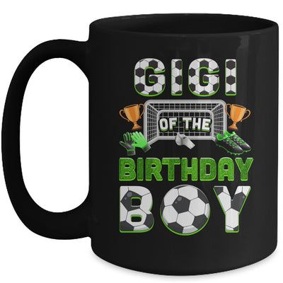 Gigi Of The Birthday Boy Soccer Family Matching Party Mug | siriusteestore