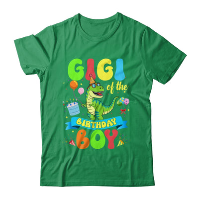 Gigi Of The Birthday Boy TRex Dinosaur Birthday Family Shirt & Hoodie | siriusteestore