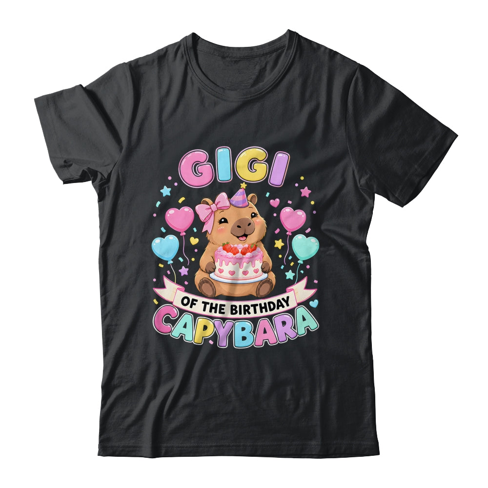 Gigi Of The Birthday Capybara Birthday Girl Family Shirt & Hoodie | siriusteestore