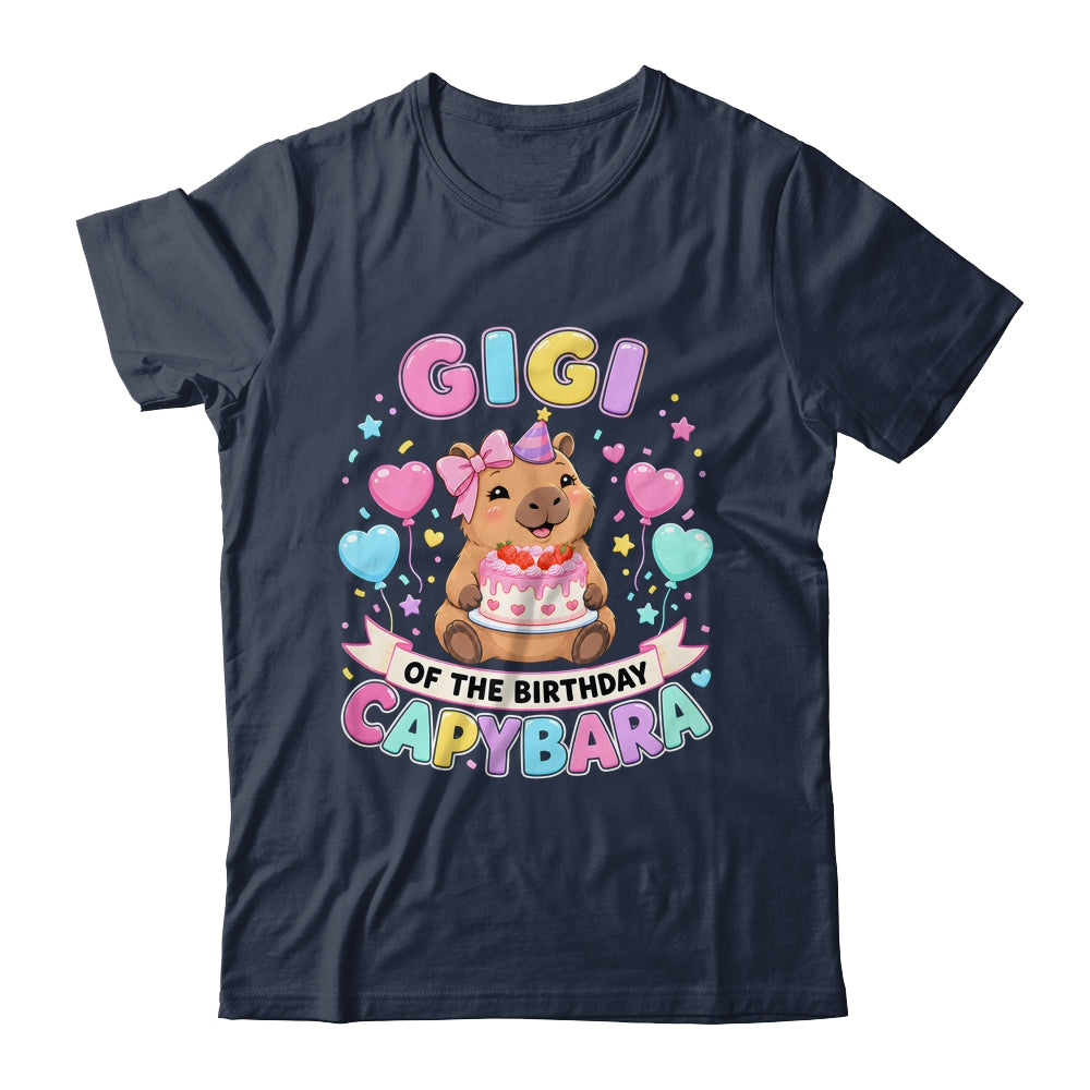 Gigi Of The Birthday Capybara Birthday Girl Family Shirt & Hoodie | siriusteestore