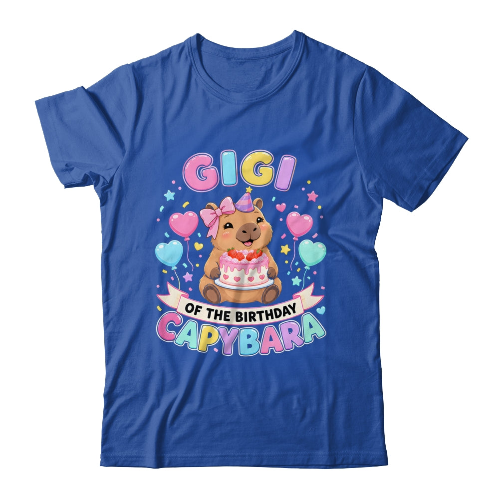 Gigi Of The Birthday Capybara Birthday Girl Family Shirt & Hoodie | siriusteestore