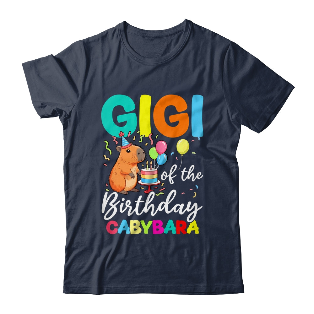 Gigi Of The Birthday Capybara Girl Bday Party Family Shirt & Hoodie | siriusteestore