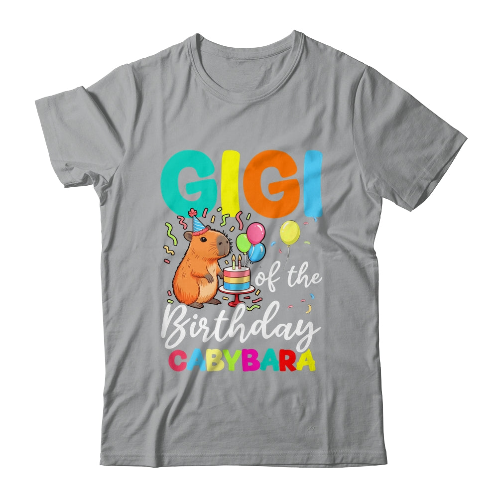 Gigi Of The Birthday Capybara Girl Bday Party Family Shirt & Hoodie | siriusteestore