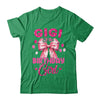 Gigi Of The Birthday Girl Coquette Bow Matching Family Shirt & Hoodie | siriusteestore