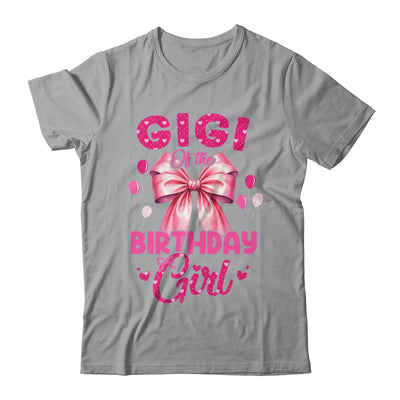 Gigi Of The Birthday Girl Coquette Bow Matching Family Shirt & Hoodie | siriusteestore